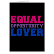 Equal Opportunity Lover