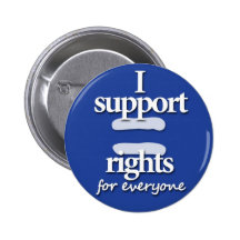 Equal Rights for everyone Pinback Buttons