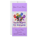 Equal Rights Rack Card Template
