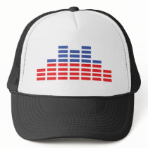 equaliser icon mesh hats