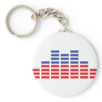equaliser icon keychains