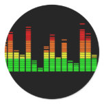 Equaliser Round Sticker