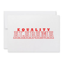 Equality, Alabama Personalized Invitation