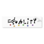 Equality Bumper Sticker - Customized