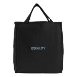 EQUALITY embroidered bags