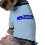 EQUALITY END AFFIRMATIVE ACTION NOW DOG CLOTHING