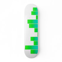 Equalize Green Skateboard