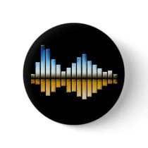 Equalizer - Blue/Gold Pin