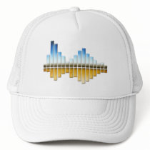 Equalizer - Blue/Gold Trucker Hat