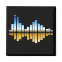 Equalizer - Blue/Gold Magnets