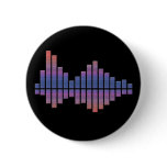 Equalizer - Blue/Purple Pinback Buttons