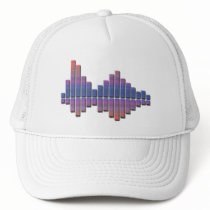 Equalizer - Blue/Purple Hat