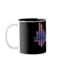 Equalizer - Blue/Purple Coffee Mugs