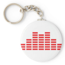 equalizer icon key chain