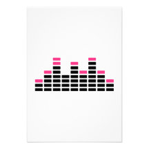 Equalizer mixing console personalized announcement