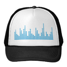 Equalizer music trucker hat