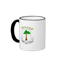 Equatorial Guinea Coat of Arms Mugs