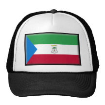 Equatorial Guinea Flag Mesh Hat