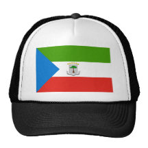 Equatorial Guinea Flag Mesh Hat