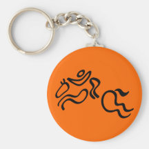 Equestrian Jumping Key Chain