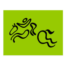 Equestrian Jumping Postcard