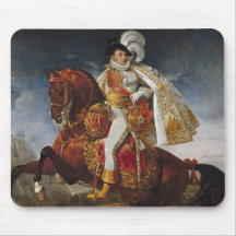 Equestrian Portrait of Jerome Bonaparte  1808 Mousepad