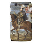 Equestrian Portrait of Philip II Peter Paul Rubens Motorola Droid RAZR Case