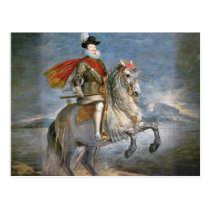 Equestrian Portrait of Philip III  c.1628-35 postcards