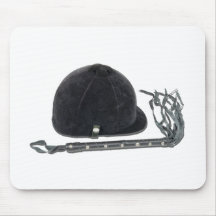 EquestrianHelmetWhip112611 Mouse Pad