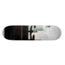 Équilibre et bouteilles dans le laboratoire de Che Plateau De Skateboard
