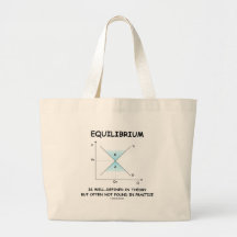 Equilibrium Is Well-Defined In Theory Not Often Canvas Bags