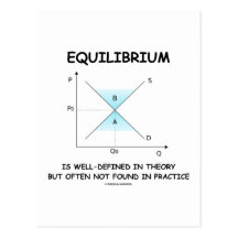 Equilibrium Is Well-Defined In Theory Not Often Post Card