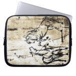 Equine Art Rearing Horses Laptop Sleeve