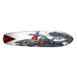 Equine Samurai Dentistry - Graffiti Sk8 Deck Skate Boards
