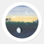 Equinox Round Stickers