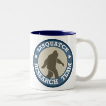 Équipe de recherche de Sasquatch Tasse