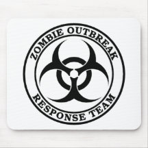Équipe de réponse de manifestation de zombi (Bioha Tapis De Souris
