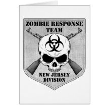 Équipe de réponse de zombi : Division de New Jerse Cartes