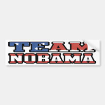 Équipe Nobama Autocollant Pour Voiture