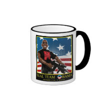 ÉQUIPE OBAMA DE JOINT MUGS