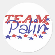 Équipe Palin Autocollant