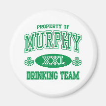 Équipe potable irlandaise de Murphy Aimant Pour Réfrigérateur