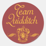 Équipe Quidditch Adhésifs Ronds