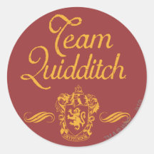Équipe Quidditch Adhésifs Ronds
