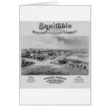 Equitable Mortgage Co. 1888 Card
