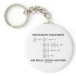 Equivalent Equations Are Equal To One Another
