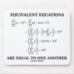 Equivalent Equations Are Equal To One Another