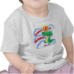 Ęr ballon heureux d'alligator d'anniversaire t-shirt