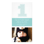 Ęr carte photo de Merci du numéro 1 d'anniversaire Carte Avec Photo