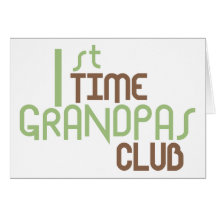 ęr Club de grand-papas de temps (vert) Carte
